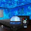 HOIDOKLY Ocean Wave Projector, Proiettore LED Ricaricabile Tramite USB, Proiettore cielo Stellato con Telecomando per Camera da Letto, Decorazione per Feste (A)