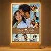witfox Regalo Personalizzato con Foto, Quadro Personalizzato con Foto, Cornice Fotografica in Acrilico, Foto Personalizzata, Regalo Donna Uomo per Compleanno, Anniversario, 7 Foto