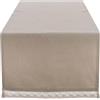 Blanc Mariclo Blanc Mariclò Runner in cotone Nuovo Infinity 45×140 cm COLORE: BEIGE