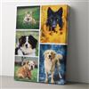 YVTMDZOT Quadro Personalizzato con Foto,Tela Personalizzata con Foto,Perfetto per Decorazioni e Regali,Opzioni di Dimensioni Multiple
