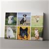 YVTMDZOT Quadro Personalizzato con Foto,Tela Personalizzata con Foto,Perfetto per Decorazioni e Regali,Opzioni di Dimensioni Multiple