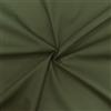 designers-factory - Tessuto 100% cotone popeline - Venduto al pezzo - Stoffe di cotone tinta unita - stoffa al metro 100% cotone (1m x 1m46 - Verde kaki)