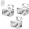 Chuancheng 3 moduli agli ioni di argento per aspirapolvere Dreame X50 Ultra / X50s / L40s Pro Ultra / L50s Pro Ultra / L50 Series / MOVA S70 Ultra Roller / Z60 Ultra Aspirapolvere, accessori per la pulizia del