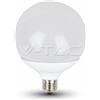 V-TAC Lampadina Globo LED Smd 18W, E27 G120 Bianco Caldo 3000K 200°