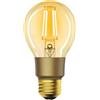 Woox 703598 Lampadina LED E27 con Filamento Smart Controllo Vocale Alexa A+, R9078 Bianco Caldo