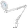 Dioche Lampada da Scrivania a LED con Lente D'ingrandimento 5X Illuminazione Gradevole per gli Occhi Luminosità Regolabile Interfaccia USB Morsetto Resistente Regolabile a 360 Gradi 72