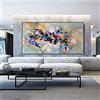 ZMFBHFBH Stampa Colorata Incorniciata Wall Art Poster Oversize Nordic Grandi Dimensioni Immagini da Parete Soggiorno Decorazione Domestica Cuadros 60x130cm(24x51in) Con Cornice