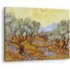 Artenor Quadro Van Gogh Vincent Ulivi, 130 x 98 cm - Made in Italy, Quadri Moderni Soggiorno, Camera da Letto, Cucina, Poster da Parete, Decorazioni Casa, Stampe Quadro su Tela Grandi Dimensioni