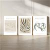 Winund Set 3 Poster 50x70, Quadri Grandi Dimensioni - Stampe da Parete Decorative, Quadri Moderni per Camera da Letto e Soggiorno, Senza Cornice