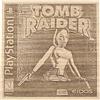 Generico Poster Artigianale in Legno da Parete, Gadget Lara Croft Tomb Raider, Compatibile con PS1, Giochi Anni 90, Idea Regalo Nerd