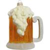 Krebs Glas Lauscha - Decorazione natalizia/decorazione per albero di Natale in vetro - boccale di birra - Dimensioni: circa 12 cm