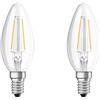Osram 4052899415355 Lampada LED Vetro Luce Calda