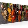 Runa Art Quadri Moderni Cucina Spezie 1 Pezzo L'immagine Tela Non Tessuta Soggiorno Corridoio sala da pranzo Multicolore 041412a