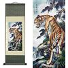 FOVNOT Asiatico Decorazione Parete，Pittura Cinese Quadro Verticale Arazzo da Parete，Bellissimo Seta Pergamene Quadri Verticali Lunghi Usato per Decorazioni Parete Camera da Letto