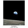 Wallbuddy Apollo 8 Earthrise Astronomy Poster di astronomia | Poster spaziali for Kids Room & Decorazione da parete Galaxy/Museum Halide Space Bedroom Gift Astronaught Room Decor(50cm x 70cm)