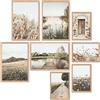 Heimlich - Set di poster - 4 di A3 / 30x42 cm + 4 di A4 / 21x30 cm - Poster Premium - Stampe senza cornice - Stile moderno - Decorazione floreale