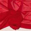 Generico Tulle Morbido Elasticizzato al Metro per Abbigliamento, Magliette, Body Aderenti, Danza e Spettacolo - Tessuto 251 Rosso