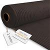 DreamRoots Tessuto Velluto a Coste al Metro, Roasted Cocoa, 1 m | Stoffa velluto per tappezzeria, scampoli velluto al metro, 380 g/m², 140 cm, divani, cuscini, arredo