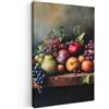 MuchoWow© Quadro Moderno Soggiorno Decorazioni Da Parete Quadri Su Tela Da | 80x120 cm - Salotto Grandi Foto Con Cornice Stampe Su Tela Camera Da Letto Rustico - Natura morta - Frutta