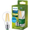 PHILIPS Ultra Efficient - Ultra energy saving lights, LED light source, 75W, A60, E27, warm white, clear