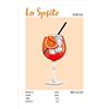 Vulfire Stampa da Parete Lo Spritz, Cocktail Bar, Idea Regalo Speciale, Arredamento Casa Soggiorno Salotto Ufficio Cucina, Poster in carta glossy premium (21x29.7)