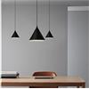 Machine Lampade A Sospensione A Luce Di Stringa Nordica A LED Lampada A Sospensione Da Comodino Geometrica Per Lampada A Sospensione Da Comodino Da Comodino ( Color : 4mplug8buckle , Size : Tricolorbulb )