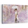 ARTTOR Stampe da Parete Moderne 100x70 cm Quadro su Tela Persone Moda - 3822 | Donna Ombrello Quadro Decorativo Grande 1 pezzo Soggiorno Camera da Letto Arte da Parete Decorazione da Parete ARTTOR