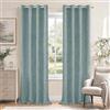 Ystyle Tende Oscuranti per Interni 2 Pezzi, 140x260 CM, Verde Grigio | Tende con Anelli Velluto Moderne, Tenda Termica Isolante Freddo e Caldo, Curtains Ideali per Camera da Letto e Soggiorno