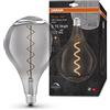 OSRAM Lampada LED Vintage 1906 vetro fumé, 4,5W, 150lm, forma a grande uva con diametro 168mm e attacco E27, luce bianca calda, filamento dimmerabile, durata fino a 15.000 ore