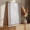 DekoArte - Quadri moderni soggiorno in rilievo BRISA 60x90 cm - Quadri con cornice colore legno incluso