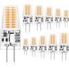 Auting Lampadina LED G4 3W 3000K 12V 300LM Bianco Caldo | Sostituisce alogene 30W con luce stabile senza sfarfallio e tecnologia a basso consumo non regolabile