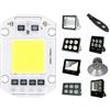 Haofy Chip LED 100W 220V Bianco Freddo Ad Alta Potenza, Sorgente Luminosa COB Ad Alta Tensione con Chip LED per Uso Interno Ed Esterno