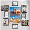 Giallobus - Set 10 poster da parete - Raccolta città Lisbona - Carta Patinata - | 2 x A3 42x30cm | 4 x A4 30x21cm | 4 x A5 21x15cm | - SENZA CORNICI - Stampe moderne soggiorno