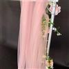 Duories 3 m x 160 cm di tulle morbido, stoffe in tulle per cucito, tessuto a rete per decorazioni, drappeggio per albero di nozze, tende per arco nuziale, decorazioni a mano libera, tende trasversali, tende