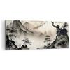 ARTTOR Quadri Moderni su Tela 120x50 cm Stampe da Parete Paesaggi Vintage - 5777 | Asia Giappone Visualizzazione Quadro Decorativo 1 pezzo Soggiorno Camera da Letto Arte da Parete Decorazione da Parete ARTTOR