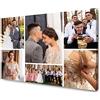 GP TONER Tela personalizzata Collage fotografico Tela personalizzata con la tua foto orizzontale Tela stampata su telaio Tele decorative formato 40x30 cm
