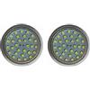 ANTYX 12 Volt GU10 Lampadina LED Lamp 24V, Ideale for l'uso in Pista di Illuminazione, e in Esterno Light Fixtures, Articoli for la Casa, Ufficio ristoranti AC/DC 12-60V, Confezione da 2