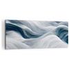 ARTTOR Quadri Moderni su Tela 120x50 cm Stampe da Parete Astratto Pastello - 5979 | Polare Rotolante Me stessa Quadro Decorativo 1 pezzo Soggiorno Camera da Letto Arte da Parete Decorazione da Parete ARTTOR