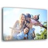 Printerland Quadro Moderno PERSONALIZZATO CON TUA FOTO orizzontale personalizzata quadri Stampa su Tela Canvas in HD con fotografia famiglia (70x100, Centimetri)