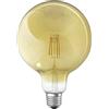 LEDVANCE Lampada LED Wi-Fi Gold da 6 W, 2400 K, E27, 125 mm x 178 mm, lampadina a intensità globale controllabile tramite app e assistente vocale