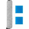 GLOBALHUT per kit di filtri a rullo e spugna compatibile con EUREKA NEW400, rullo a setole morbide ad alta densità per pavimenti duri, accessori per aspirapolvere parti di ricambio