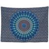Ulticool - Arazzo murale decorativo camera da letto - Mandala blu - 200 x 150 cm Grande - Carta da parati in tessuto - Tapestry Aesthetic Wall - Decorazione Panoramica