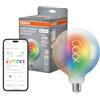 OSRAM Lampada LED SMART+ Globe 125 E27 filamento | SMART+ MATTER Filament Multicolor Classic, LED Lamps, Chiaro, 15000 h, confezione da 1