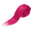 PATIKIL Strisce Pretagliate Tessuto Pelliccia Sintetica 59 x 2 Rosso Rosa | Nastro Pelliccia Sintetica Soffice, per Artigianato Natale e Halloween, Pelliccia Artificiale, Peluche
