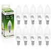JANDEI - 10 x Lampadine LED E14 C37 da 7 W, Equivalente a 60 W, 330° di Apertura, luce bianca neutra 4200 K. Perfetto per Soggiorni, Camere da letto, Corridoi, Uffici, Case