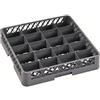 getgastro Lavastoviglie/cestino per tazze, 50 x 50 x 10 cm, con 25 scomparti