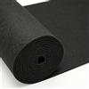 LUPATDY Rotolo di Feltro Nero 40 cm x 250 cm, Spessore 4 mm, Tessuto Feltro Pannolenci Tinta Unita, Materiale Durevole per Borse, Tovagliette, Patchwork, Decorazioni, Creazioni
