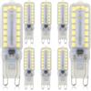 Generic Lampadina G9 LED Dimmerabile 7W, 8Pack, Senza Sfarfallio 220V-240V 700 Lumen 360 ° Angolo di Fascio, Lampadine G9 7W Equivalente 70 Watt(Bianco Freddo)