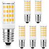 Tailcas Lampadine LED E14 4W Equivalenti a 40W, lampadina E14 Luce Bianca calda 3000K, 400LM Non dimmerabile, AC 220-240V, Nessun Sfarfallio, per Cappa Cucina, Frigo, Macchina da Cucire, confezione da 6