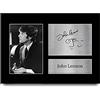 HWC Trading John Lennon - Stampa fotografica con autografo stampato, formato A4